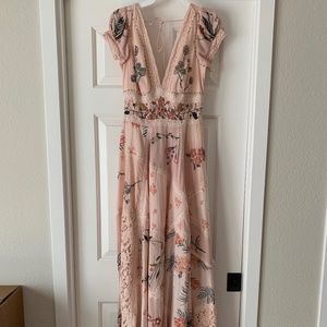 BHLDN embroidered dress